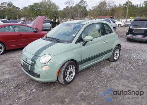 2015 Fiat 500 Pop z USA, uszkodzony, nr VIN 3C3CFFAR3FT527848